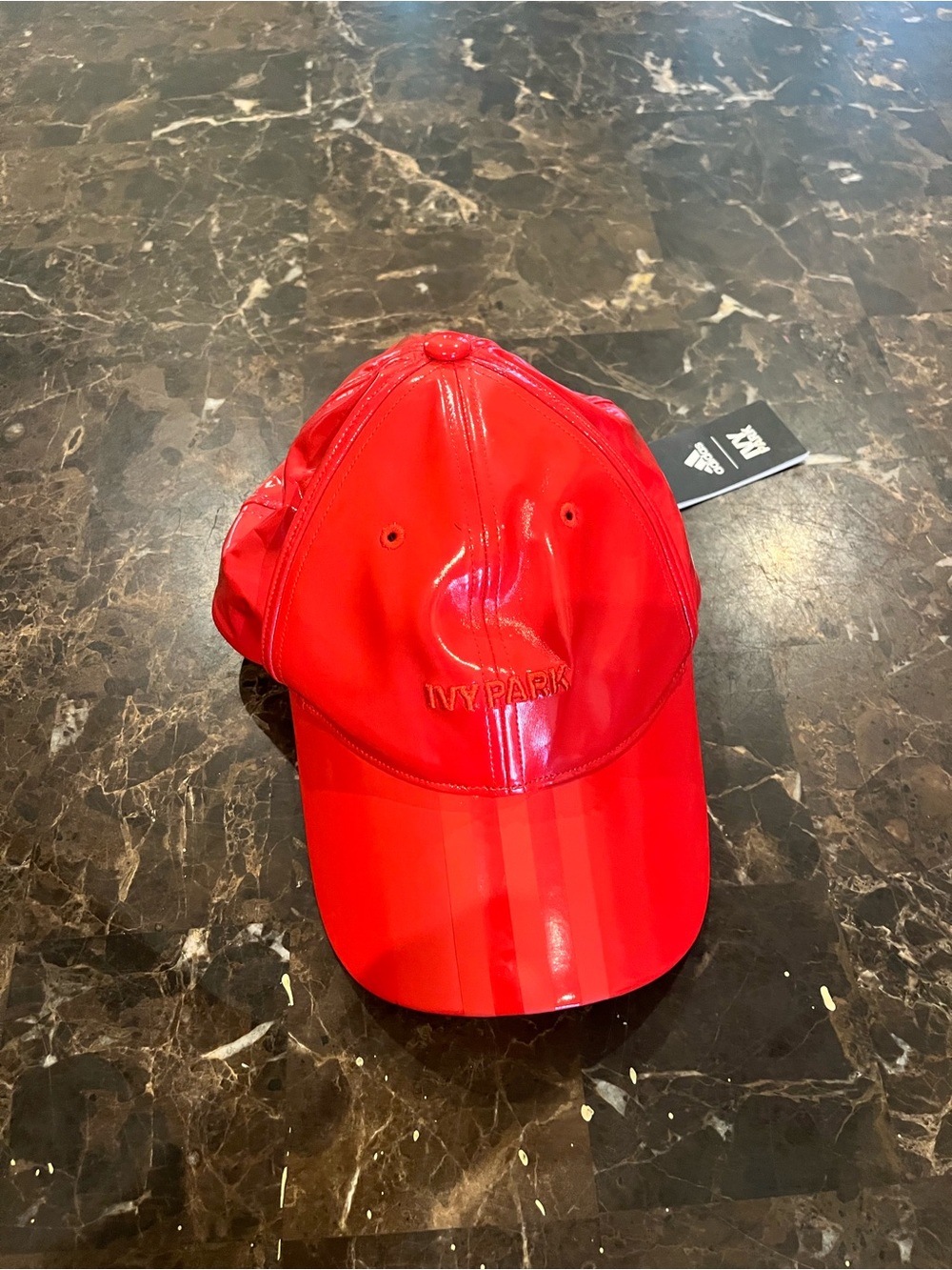 NWT Ivy Park Red Patient Women 
Baseball Cap
